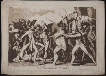 Die triumphierenden Briten, 1780